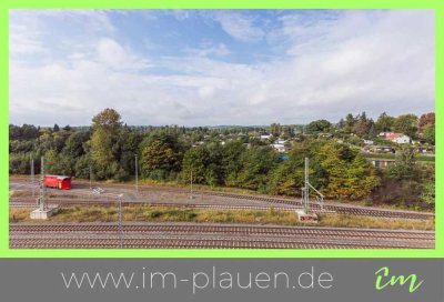 sep. Gasetagenheizung - Weitblick + Wanne u. Dusche - 3 Zimmerwohnung zur Miete in Plauen Haselbrunn