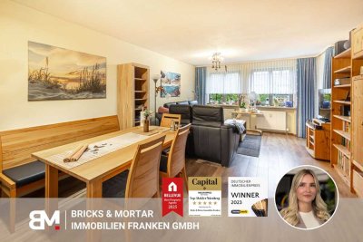 Wohnglück am Waldrand: Ihre 3-Zimmer-Oase mit Kamin & Balkon & TG-Stellplatz