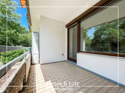 Wohnen im Hochparterre in Wettbergen mit Blick ins Grüne von Ihrer Loggia
