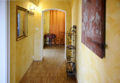 Zur Zwischenmiete 3-Zimmer-Wohnung mit Balkon und Garten