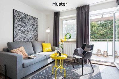 Willkommen Zuhause: günstig geschnittene 2,5-Zimmer-Wohnung