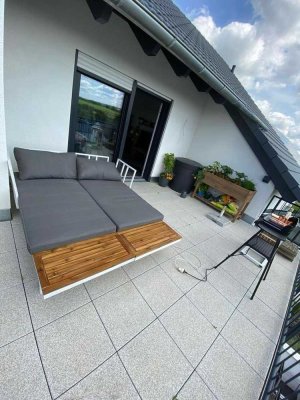 Exklusive 4,5-Zi-Wohnung mit großer Dachterrasse im Neubaugebiet Heilbronn-Neckargartach
