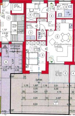 Neubau mit EBK und Süd-Garten: freundliche 2-Zimmer-Erdgeschosswohnung in Ibbenbüren