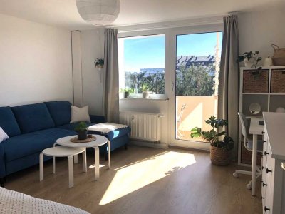 Moderne 2-Zimmer Wohnung mit Balkon - auf Wunsch mit EBK