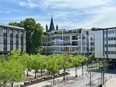 KÖLN PUR | EXKLUSIVE PENTHOUSE-MAISONETTE: Urbaner Luxus mit atemberaubenden Domblick