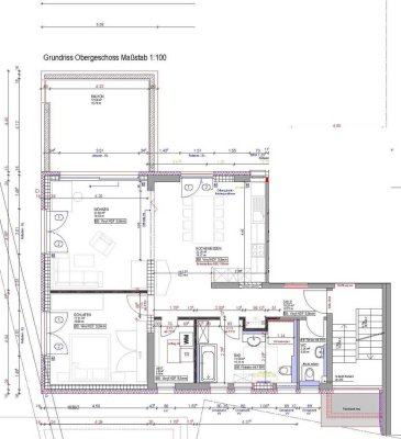 Helle, geräumige 2 Zimmer Wohnung mit grosser Dachterrasse in Freiburg im Breisgau, Lehen