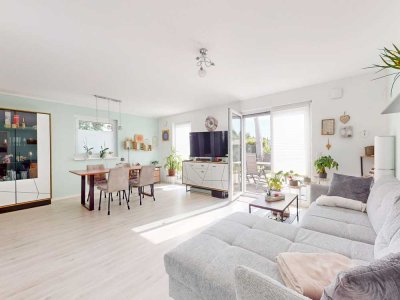 Neuwertige Stadtvilla mit 5 Zimmern, Doppelcarport & gepflegtem Außenbereich