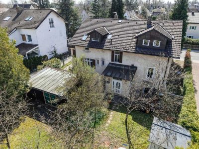 Mehrfamilienhaus + Baugrund in Planegg