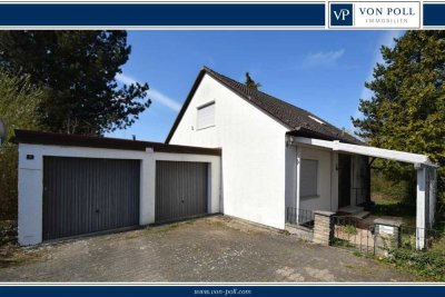 Einfamilienhaus mit Doppelgarage, Kamin, Terrasse und großem Garten