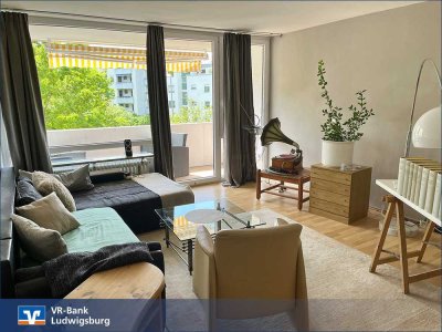 Charmante 2-Zimmer-Wohnung mit Aussicht