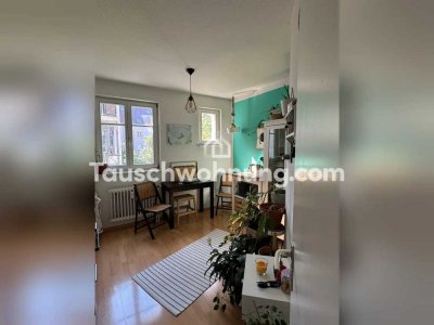 Tauschwohnung: 2 ZKB in Bahnhofsnähe gegen größere Wohnung mit Balkon