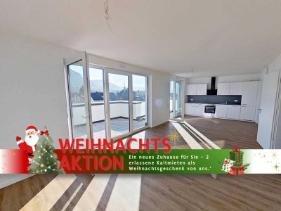 **Weihnachtsaktion** Lichtdurchflutete 4-Zimmer-Wohnung mit großen Balkon und EBK