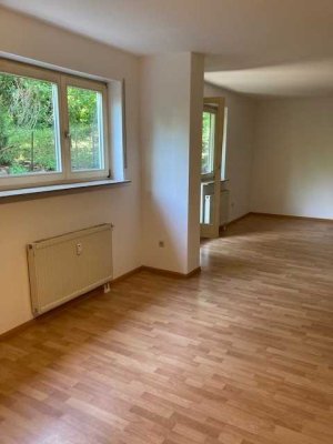 Großzügige  1-Zi-Whg. mit grosser Erdterrasse u. PKW-Stellplatz in Neuenburg