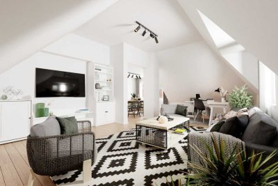 Großzügige 3-Zimmer Dachgeschosswohnung in Bonn-Bad Godesberg