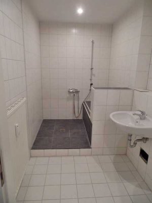 ebenerdige 2-Raum-Wohnung mit Terrasse