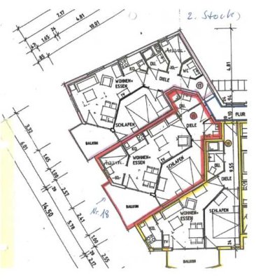 2,5-Zimmer Apartment mit Balkon und direktem Ostseeblick in Grömitz