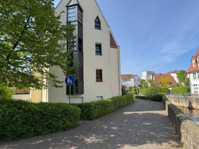 Direkt an der Salze - Erdgeschosswohnung mit Terrasse!
