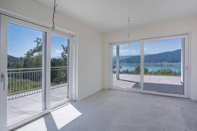 Erstbezug-Eigentumswohnung mit Traumblick auf den Wörthersee! Touristische Nutzung möglich!