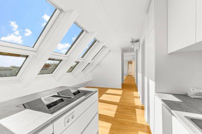 ++ERSTBEZUG++ Exklusive 4-Zimmer-Dachgeschosswohnung mit Terrasse in der Mollardgasse 50