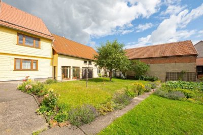 DHH in Heyda - naturnah, bezahlbar, gepflegt