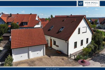 Gepflegtes Einfamilienhaus mit schön angelegtem Garten und viel Platz