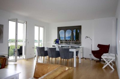 Außergewöhnlich!
Wohnen am Rheinufer in 4-Zimmer-Maisonnette-Wohnung