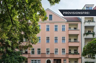Vermietete 2-Zimmer-Altbauwohnung mit Balkon in Pankow