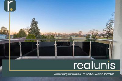 Käuferprovisionsfrei: Attraktive Neubau-Wohnung mit Aussicht ins Grüne - nur bei realunis