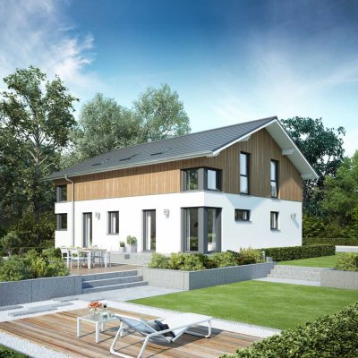 Zweifamilienhaus im Landhaus-Look von Bien-Zenker!