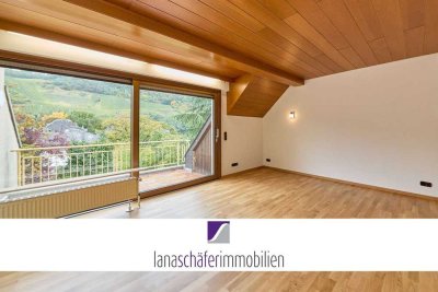 Bernkastel-Kues: 2-Zi.-Wohnung mit Loggia und Burgblick