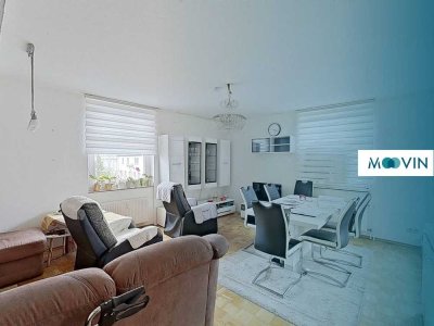 Große 2-Zimmer-Wohnung mit EBK und Loggia