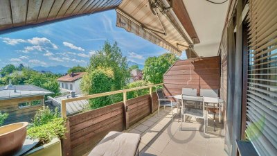 Wohnen nahe Salzach: 3 Zimmerwohnung mit Sonnenbalkon - Aigen / Salzburg