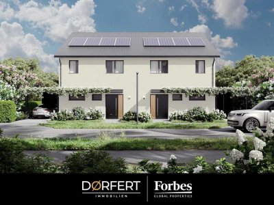 Ihr Wohntraum in Levern – energieeffiziente Doppelhaushälfte mit Grundstück