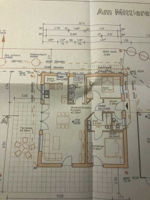 Attraktive 3-Zimmer-EG-Wohnung mit gehobener Innenausstattung mit Einbauküche in Oberrohr