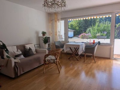 Helle 2-Zimmer-Wohnung mit West-Balkon in ruhiger, zentraler Lage von Wolfratshausen
