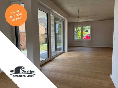 Moderne und effiziente Neubauwohnung mit 3 Zimmern und Terrasse! in zentraler Lage!