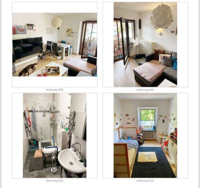 Sanierte 4-Raum-Wohnung mit Balkon und Einbauküche in Wuppertal