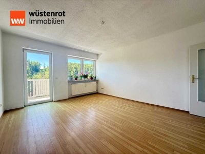 Gemütliche 2-Zimmerwohnung mit großem Südbalkon und tollen Ausblick