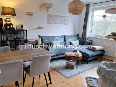 Tauschwohnung: Traumhafte 3-Zi Wohnung mit Balkon in Barmbek-Süd