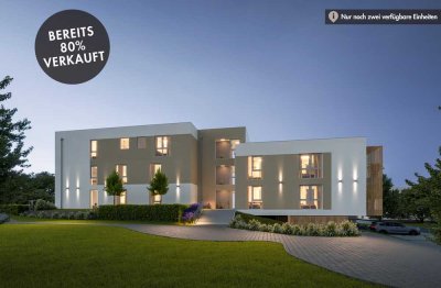NOCH 2 VERFÜGBARE EINHEITEN - Modern geschnittene 4 Zi.-Whg. mit gr. Gartenanteil