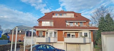 Beliebt in Lilienthal! Auf d. Kamp: schicke + moderne 3 Zimmer-Whg. + Balkon + Garage