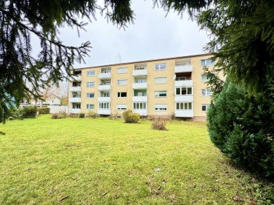 HELL, GUT GESCHNITTENE 3-ZIMMER-WOHNUNG MIT VERGLASTEM OST-BALKON IN RUHIGER LAGE IM SCHÖNEN ERDING