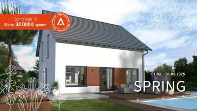 AKTION !! DAS KLASSISCHE EINFAMILIENHAUS MIT OFFENER BAUWEISE - Technikfertig inkl. Grundstück
