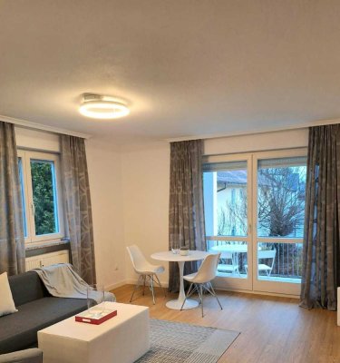 Möbliert: Geschmackvolle 2-Zimmer-Wohnung in Ottobrunn