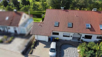 Gepflegte 6 Zimmer-Maisonette Wohnung in sonniger Lage von Durchhausen