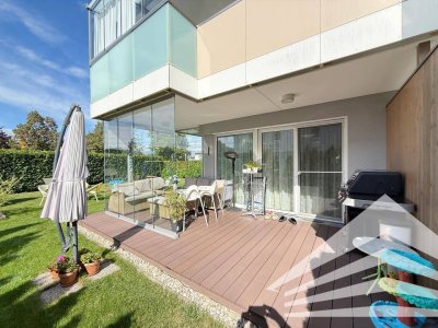 Moderne 3 Zimmerwohnung mit 177 m² Eigengarten in Linz/Pichling!