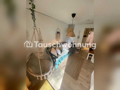 Tauschwohnung: 1,5 Zimmer-Wohnung in Einfamilienhaus mit eigener Terrasse