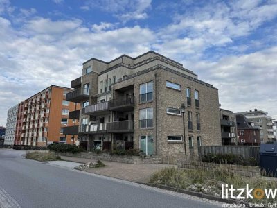 Im Bademantel zum Strand !