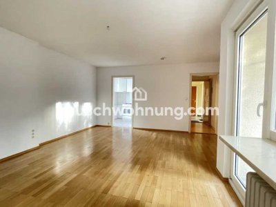 Tauschwohnung: Helle 1-Zi mit Balkon/EBK direkt am Luitpoldpark gegen 2-Zi