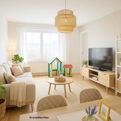 **Exklusiv** Licht. Raum. Lebensqualität – 3-Zimmer-Wohnung mit Loggia & Weitblick in Hochheim